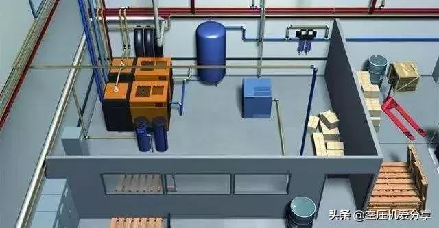空压机100课之026：压缩空气系统的一般组成